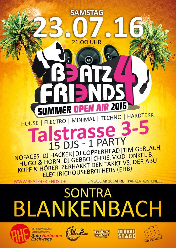 Beatz 4 friends Plakat